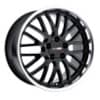 Cray Manta 19x9 5x120.65 50 ET 70.3 CB Gloss Black with Mirror Cut Lip (1990CMA505121B70)-1