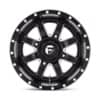 Fuel UTV Maverick D538 Matte Black Milled-3