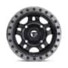 Fuel UTV Anza D557 Matte Black with Anthracite Ring-3