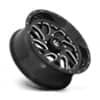 Fuel UTV Triton D581 Gloss Black / Milled-2
