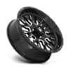 Fuel UTV Stroke D611 Gloss Black / Milled-2