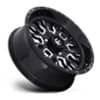 Fuel UTV Stroke D611 Gloss Black / Milled-2