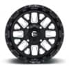 Fuel UTV Stroke D611 Gloss Black / Milled-3