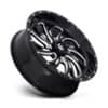 Fuel UTV Kompressor D641 Gloss Black / Milled-2