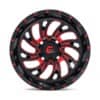 Fuel UTV Kompressor D642 Gloss Black w/ Candy Red-3