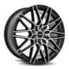 Diablo Racing DRW D17 Gloss Black Machine Face (D17-17708H1084073BMF)-1