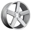 Dub Baller (S218) 22x9.5 6x139.7 19 ET 106.1 CB Gloss Silver Brushed (S218229584+19)-1