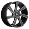 Dub Directa (S133) 22x9.5 5x115/5x120.65 15 ET 72.56 CB Matte Black Milled (S133229506+15)-1