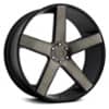 Dub Baller (S116) Matte Black Machined / Double Dark Tint (S116229584+19)-1