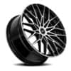 Diablo Racing DRW D21 Gloss Black Machined Face-2