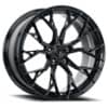 Dolce Aria 20x8.5 5x114.3 38 ET 73.1 CB Gloss Black (ARIA28554GB)-1