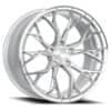 Dolce Aria 20x8.5 5x114.3 38 ET 73.1 CB Gloss Silver/Machined Face (ARIA28554GSF)-1