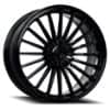 Dolce Ghost 20x8.5 5x114.3 38 ET 73.1 CB Gloss Black (GHOST28554GB)-1