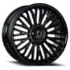 Dolce Lusso 22x9.5 6x135 / 6x139.7 18 ET 87.1 CB Gloss Black (LUSSO229536GB18)-1