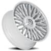 Dolce Lusso Gloss Silver Brushed Face Stainless Lip 2