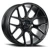 Dolce Monza 20x8.5 5x114.3 38 ET 73.1 CB Gloss Black (MONZA28554GB)-1