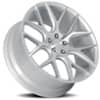 Dolce Monza Gloss Silver Machined Face 2