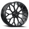 Dolce Pista 20x8.5 5x114.3 38 ET 73.1 CB Gloss Black (PISTA28554GB)-1