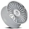 Dolce Razzo Gloss Silver Brushed Face Stainless Lip 2