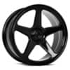 Dolce Stella 20x8.5 5x114.3 38 ET 73.1 CB Gloss Black (STELLA28554GB)-1