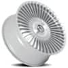 Dolce Trento Gloss Silver Brushed Face 2