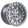 Dropstars Trail Series 603MS 17x9 8x170 0 ET 125.2 CB Machined and Silver (603MS-7908900)-1