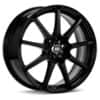 Enkei EDR9 15x6.5 5x100/5x114.3 38 ET 72.56 CB Matte Black (441-565-0238BK)-1