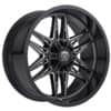 Edge 303 20x9 6x135/6x139.7 18 ET 106.2 CB Gloss Black w/Milled Accents (303BM-2096818)-1