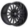 Edge 305 18x9 6x135/6x139.7 18 ET 106.2 CB Gloss Black w/Milled Accents (305BM-8906818)-1