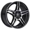 Edge 354 Gloss Black Machined Face (354MB-6751840)-1