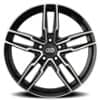 Enkei SS05 Black Machined-2
