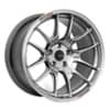 Enkei GTC02 18x9.5 5x112 22 ET 66.5 CB Hyper Silver (534-895-4422HS)-1