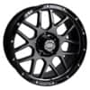 Enkei Matrix 18x9 6x139.7 10 ET 108 CB Gloss Black (526-890-8410BK)-1