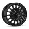 Enkei Overlander 17x7.5 5x100 35 ET 72.56 CB Matte Black (544-775-8035BK)-1