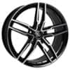 Enkei SS05 18x8 5x108 40 ET 72.56 CB Black Machined (511-880-3140BKM)-1