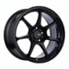 Enkei TS-7 18x9.5 5x120 45 ET 72.56 CB Gloss Black (535-895-1245BK)-1