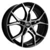Enkei Vulcan 19x8 5x114.3 45 ET 72.56 CB Black Machined (517-980-6545BKM)-1