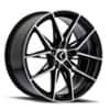 Kraze Evolve 18x8.5 5x112 40 ET 66.56 CB Gloss Black (KR196-8845BM40)-1