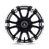 Fairway Alloy FA134 Sixer Machined Matte Black-2