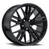 Factory Reproductions FR 28 ZL1 Camaro 20x10 5x120 32 ET 66.9 CB Gloss Black (28010322002)-1