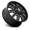 Fuel Maverick Dually Front D538 Matte Black Milled-2