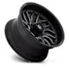 Fuel D807 Hurricane Gloss Black Milled-2