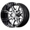 Fairway Alloy FA119 Aggressor 12x7 4x101.6 -40 ET 70.7 CB Machined Gloss Black (FA-119-M)-1