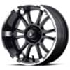 Fairway Alloy FA134 Sixer 14x6.5 4x101.6 -20 ET 70.7 CB Machined Matte Black (FA-134-M)-1