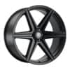Forgestar X6 24x10 6x139.7 25 ET 106.1 CB Satin Black (F01140084P25)-1
