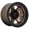 Fuel Block D124 Matte Bronze With Matte Black Ring (D12417858947)-1