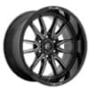 Fuel Clash 6 D761 18x9 6x120 1 ET 67.1 CB Gloss Black Milled (D76118909450)-1
