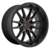 Fuel Clash 6 D762 20x10 6x139.7 -18 ET 106.1 CB Matte Black Dark Tint (D76220008447)-1