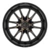Fuel Clash 6 D762 Matte Black Dark Tint-3