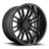 Fuel Clash 8 D760 20x9 8x165.1 20 ET 125.1 CB Gloss Black (D76020908257)-1